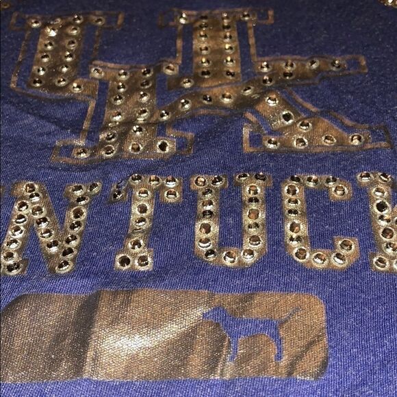 PINK VS university of Kentucky tee shirt size XS - Picture 2 of 5